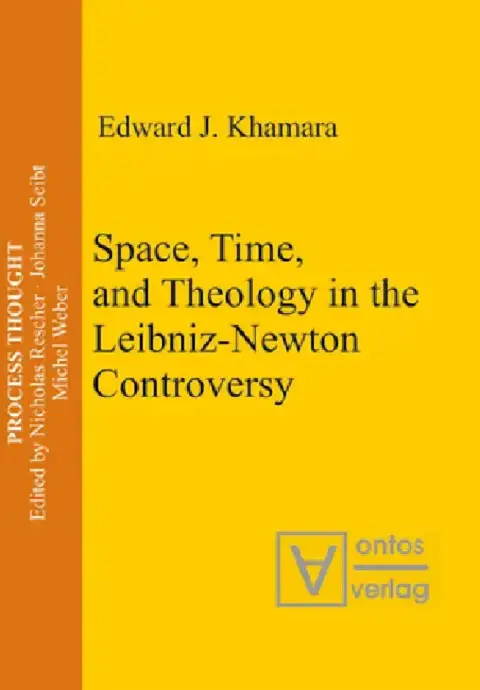 Cover of Space, Time, and Theology in the Leibniz-Newton Controversy