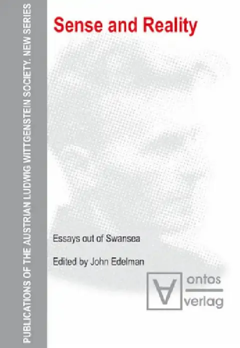 Cover of Sense and Reality