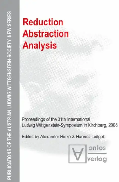 Cover of Reduction - Abstraction - Analysis