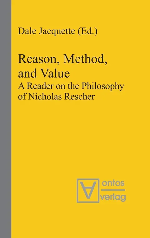 Cover of Reason, Method, and Value