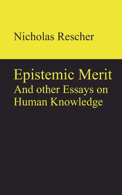 Cover of Epistemic Merit