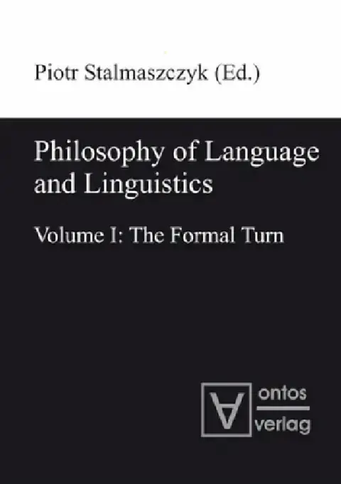 Cover of Philosophy of Language and Linguistics