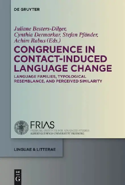 Cover of Congruence in Contact-Induced Language Change