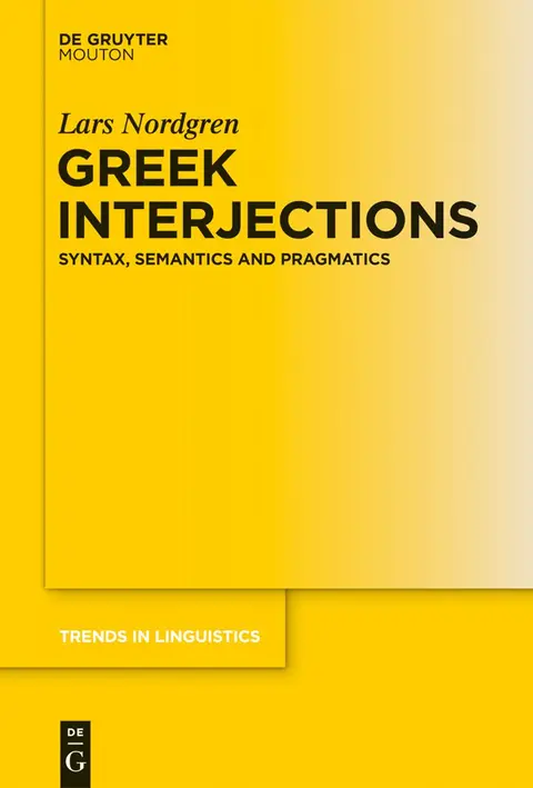Cover of Greek Interjections