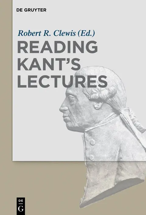 Cover of Reading Kant's Lectures