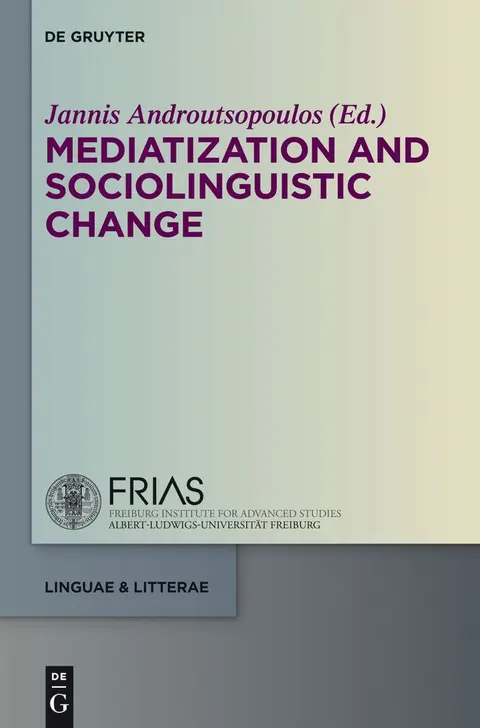 Cover of Mediatization and Sociolinguistic Change