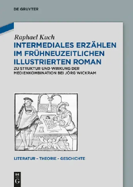 Cover of Intermediales Erzählen im frühneuzeitlichen illustrierten Roman