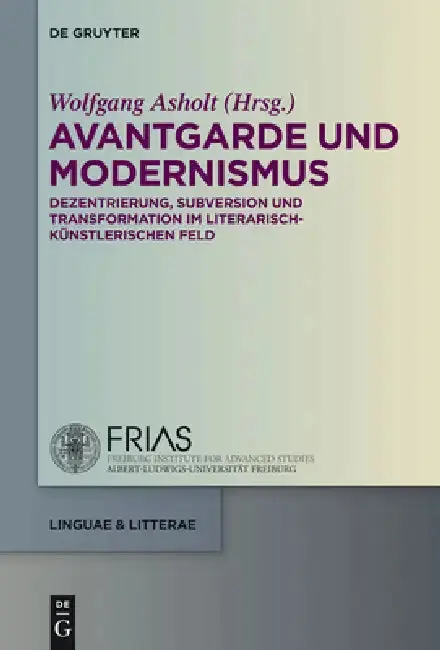 Cover of Avantgarde Und Modernismus