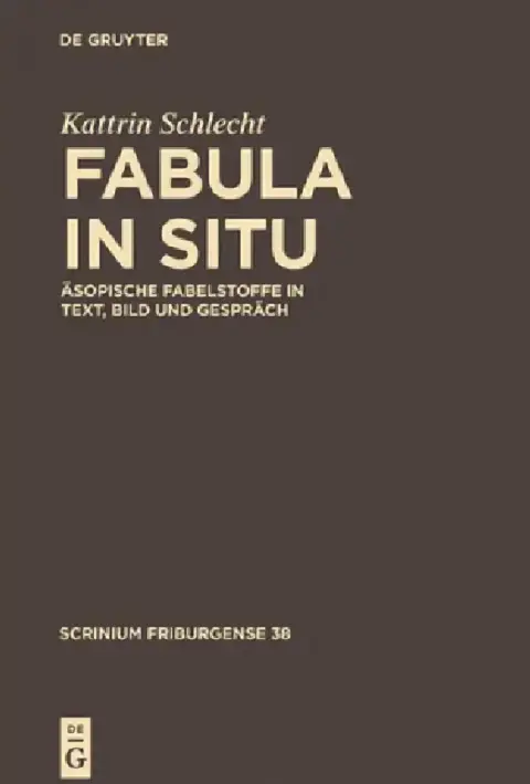 Cover of Fabula in situ