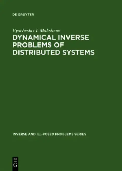 Cover of Dynamical Inverse Problems of Distributed Systems