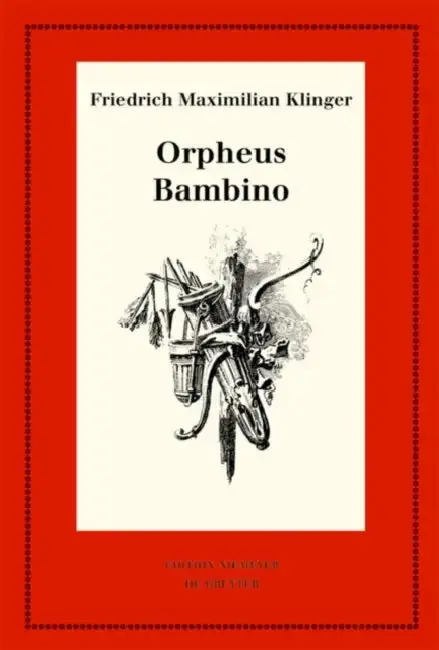 Cover of Orpheus. Mit Den Varianten Der Bearbeitung Bambino's ... Geschichte