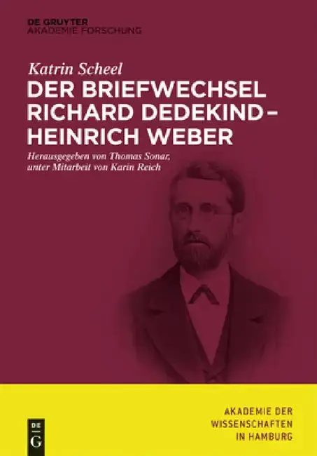 Cover of Der Briefwechsel Richard Dedekind - Heinrich Weber