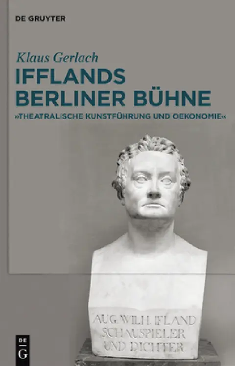 Cover of August Wilhelm Ifflands Berliner Bühne