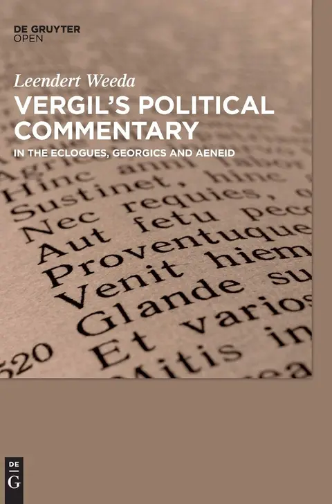 Cover of Vergil´s Political Commentary