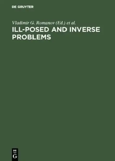 Cover of Ill-Posed and Inverse Problems