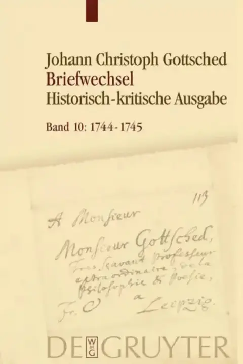 Cover of Marz 1744 - September 1745