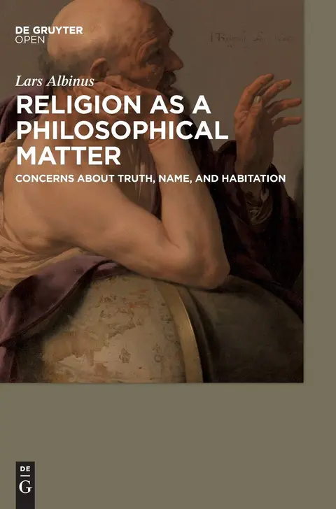 Cover of Religion as a philosophical matter