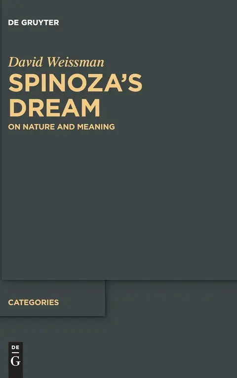Cover of Spinoza’s Dream
