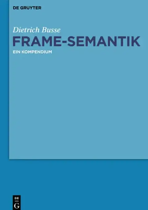Cover of Frame-Semantik