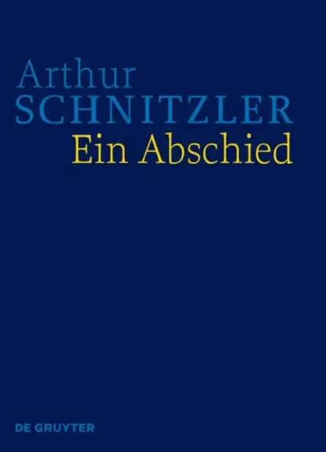Cover of Ein Abschied