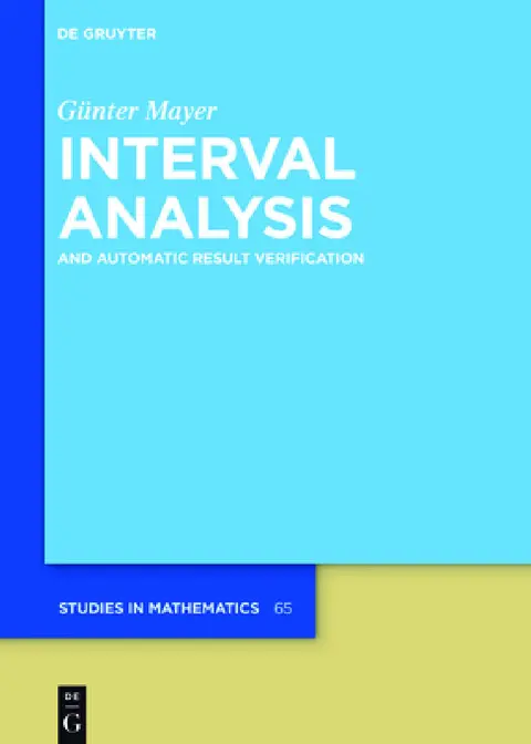 Cover of Interval Analysis