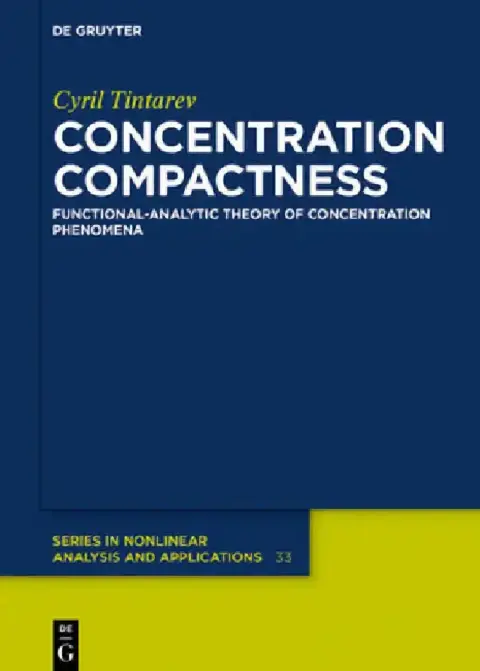 Cover of Concentration Compactness