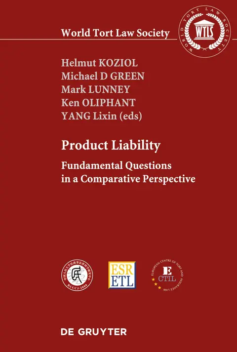 Cover of Product Liability