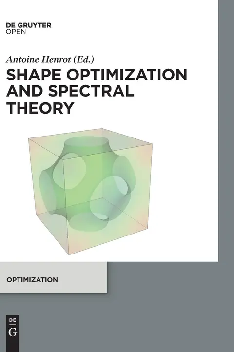 Cover of Shape optimization and spectral theory