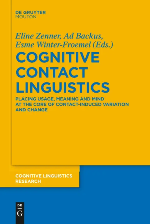 Cover of Cognitive Contact Linguistics