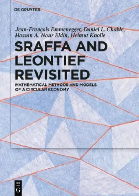 Cover of Sraffa and Leontief Revisited