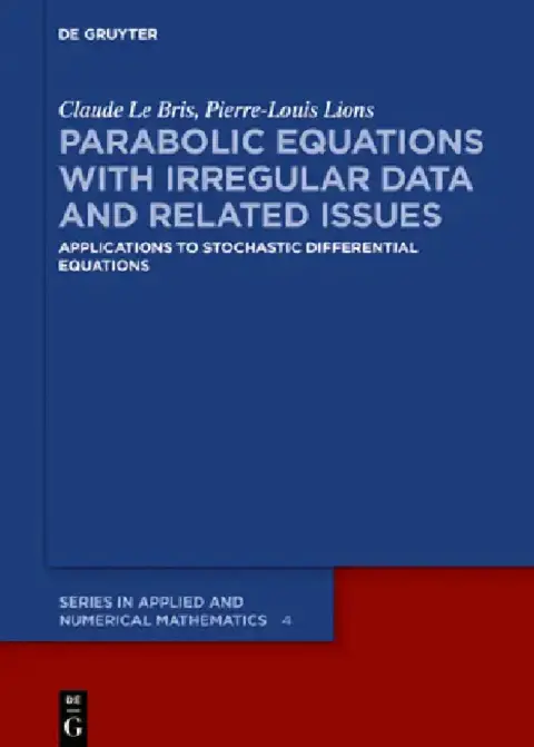 Cover of Parabolic Equations with Irregular Data and Related Issues