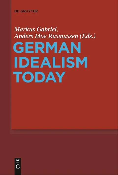 Cover of German Idealism Today