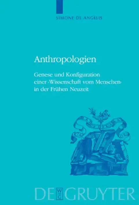 Cover of Anthropologien