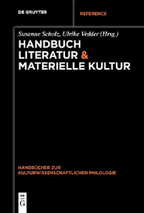 Cover of Handbuch Literatur & Materielle Kultur