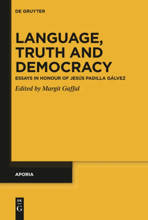 Cover of Language, Truth and Democracy