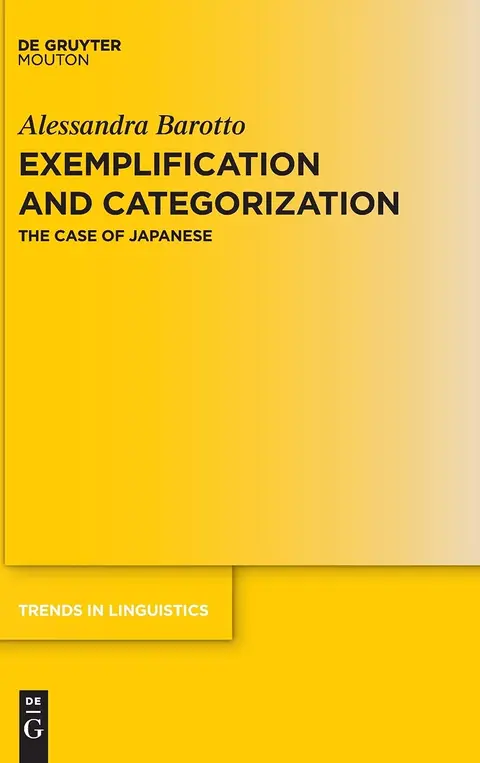 Cover of Exemplification and Categorization