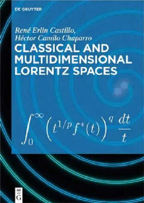 Cover of Classical and Multidimensional Lorentz Spaces