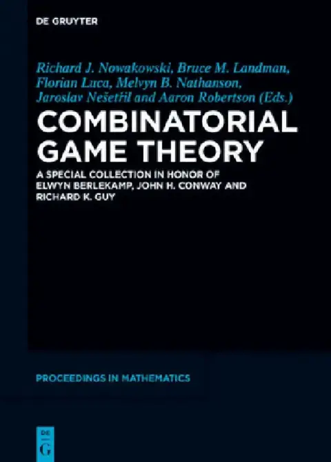 Cover of Combinatorial Game Theory