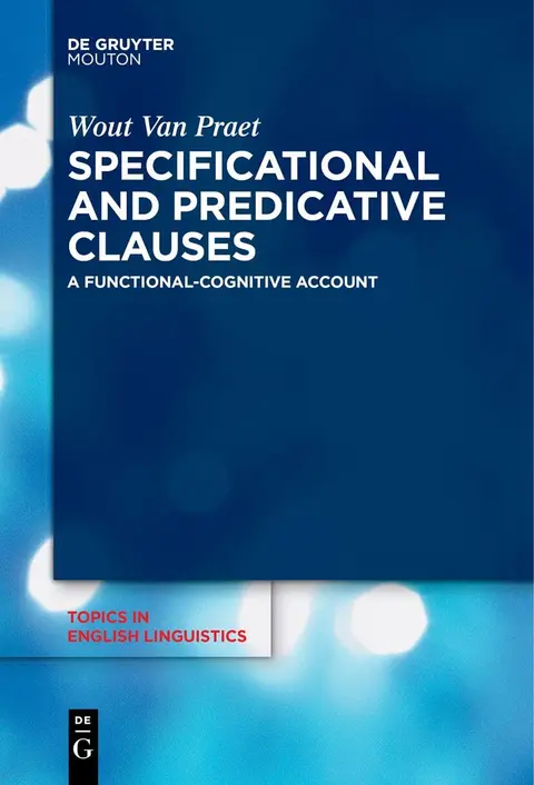 Cover of Specificational and Predicative Clauses
