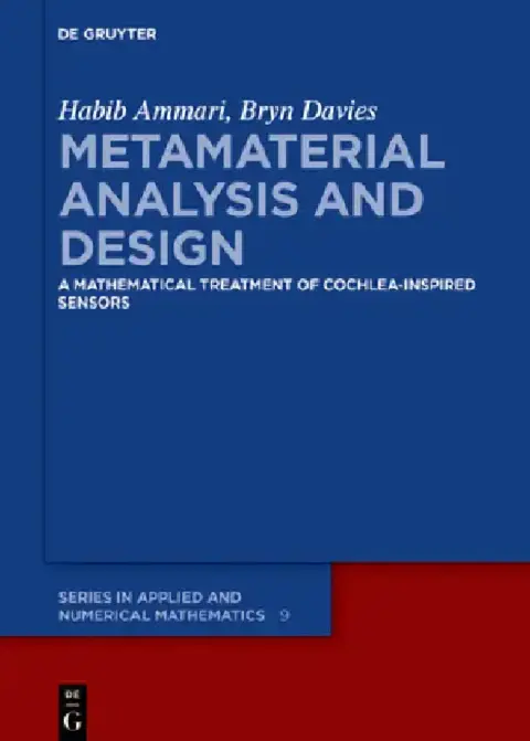 Cover of Metamaterial Analysis and Design