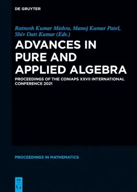 Cover of Advances in Pure and Applied Algebra