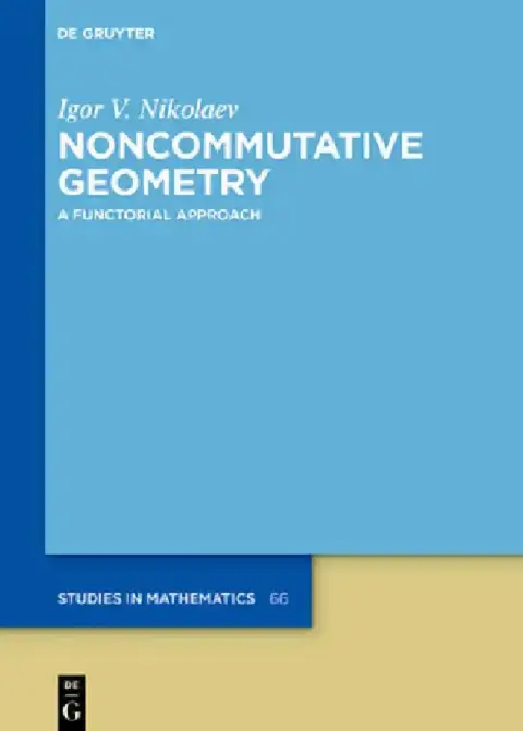Cover of Noncommutative Geometry