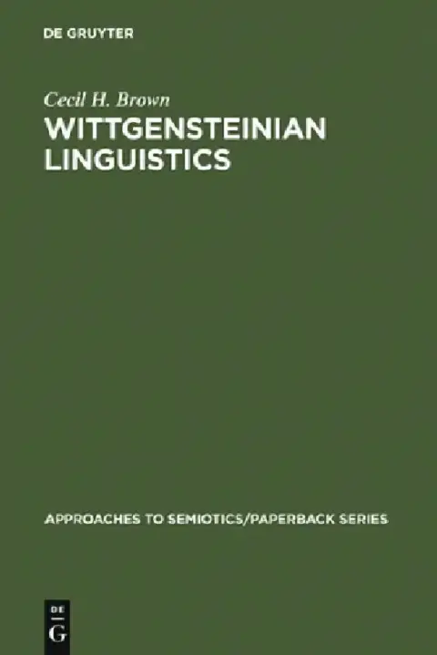 Cover of Wittgensteinian Linguistics