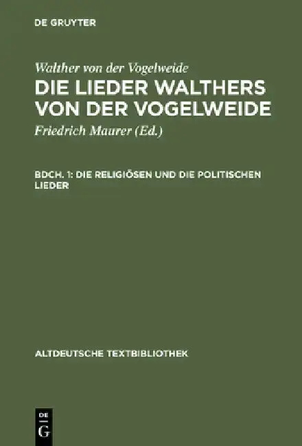 Cover of Die Religiösen Und Die Politischen Lieder