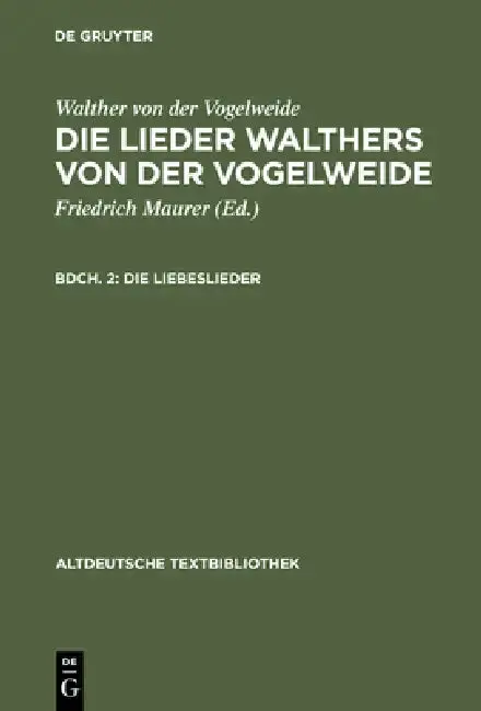 Cover of Die Liebeslieder