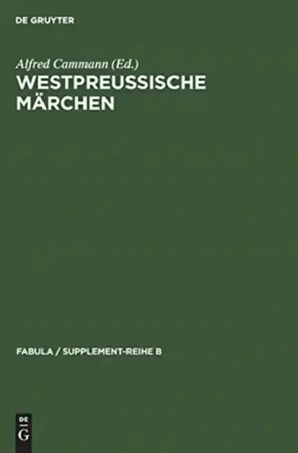 Cover of Westpreußische Märchen