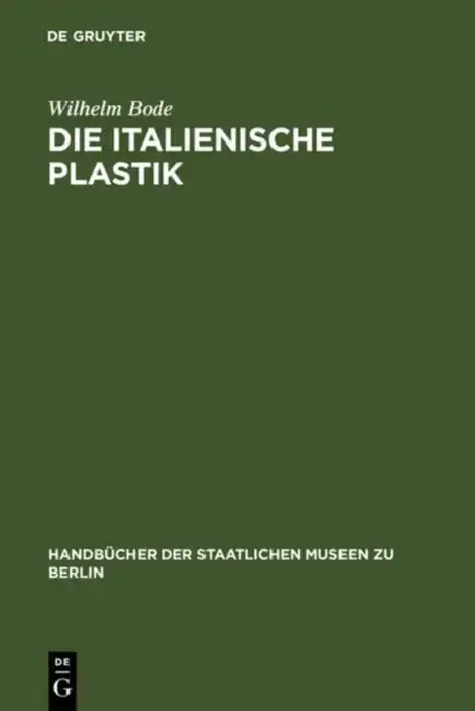 Cover of Die Italienische Plastik