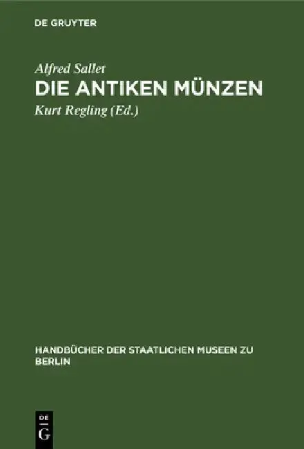 Cover of Die Antiken Münzen