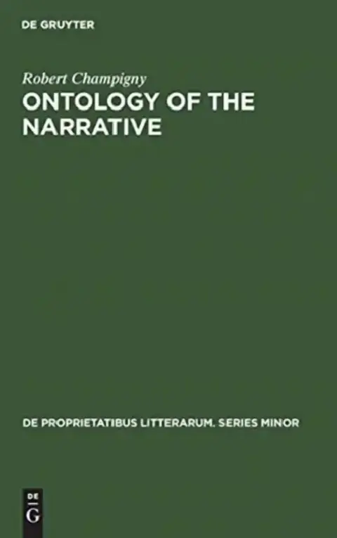 Cover of Ontology of the Narrative