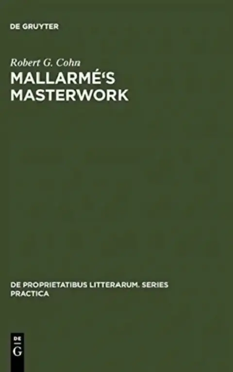 Cover of Mallarmé's Masterwork